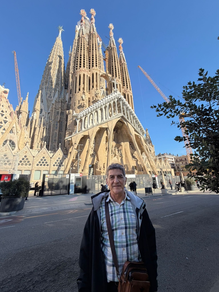 Foto del guía en ruta